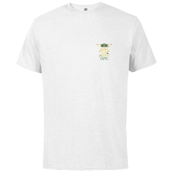 Star Wars Grogu Halloween Scary Cute Mummy Costume Corner - Short Sleeve Cotton T-Shirt for Adults - Customized-White