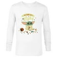 thumbnail image 1 of Star Wars Grogu Halloween So Cute It’s Scary - Long Sleeve T-Shirt for Men - Customized-White, 1 of 5