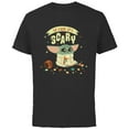 thumbnail image 1 of Star Wars Grogu Halloween So Cute It’s Scary - Short Sleeve Cotton T-Shirt for Adults - Customized-Black, 1 of 5