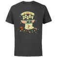 thumbnail image 1 of Star Wars Grogu Halloween So Cute It’s Scary - Short Sleeve Cotton T-Shirt for Adults - Customized-Charcoal Heather, 1 of 5