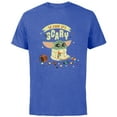thumbnail image 1 of Star Wars Grogu Halloween So Cute It’s Scary - Short Sleeve Cotton T-Shirt for Adults - Customized-Royal Heather, 1 of 5