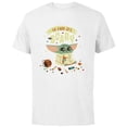 thumbnail image 1 of Star Wars Grogu Halloween So Cute It’s Scary - Short Sleeve Cotton T-Shirt for Adults - Customized-White, 1 of 5