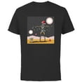 thumbnail image 1 of Star Wars Grogu IG-11 Droid Holiday Tatooine Christmas Tree - Short Sleeve Cotton T-Shirt for Adults - Customized-Black, 1 of 5
