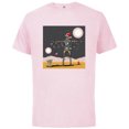 thumbnail image 1 of Star Wars Grogu IG-11 Droid Holiday Tatooine Christmas Tree - Short Sleeve Cotton T-Shirt for Adults - Customized-Soft Pink, 1 of 5