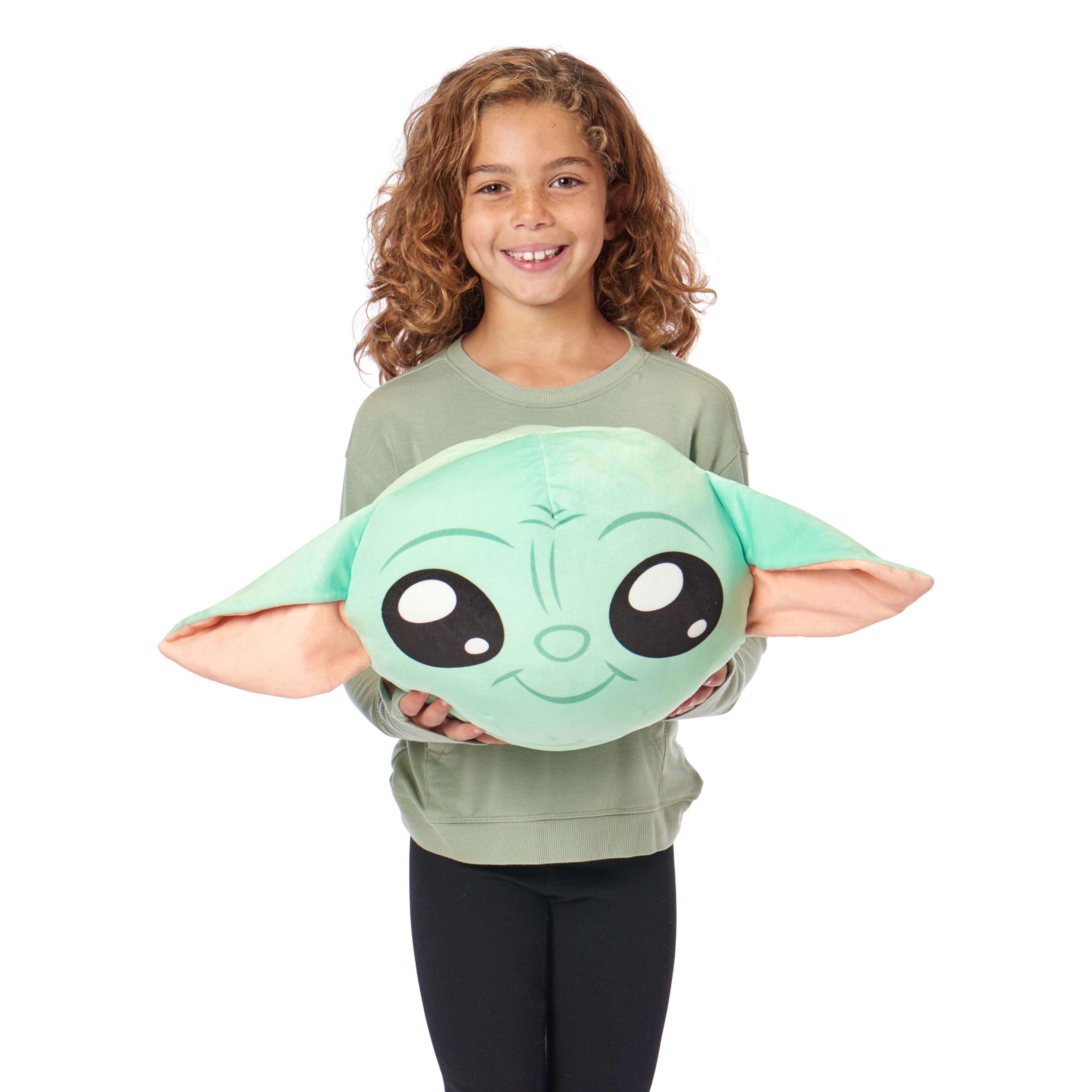 Star Wars Grogu Lucas Films Kids Round Cloud Pillow 11 inches