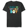 thumbnail image 1 of Star Wars Grogu Mandalorian Toon Brother of the Birthday Boy - Short Sleeve Blended T-Shirt for Adults - Customized-Dark Heather, 1 of 5