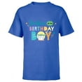 thumbnail image 1 of Star Wars Grogu Mandalorian Toon Brother of the Birthday Boy - Short Sleeve T-Shirt for Kids - Customized-Royal, 1 of 5