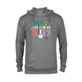 thumbnail image 1 of Star Wars Grogu Mandalorian Toon Mom of the Birthday Kid - Pullover Hoodie for Adults - Customized-Athletic Heather, 1 of 5