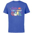 thumbnail image 1 of Star Wars Grogu Mandalorian Toon Sister of Birthday Girl - Short Sleeve Cotton T-Shirt for Adults - Customized-Royal Heather, 1 of 5