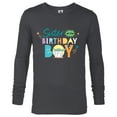 thumbnail image 1 of Star Wars Grogu Mandalorian Toon Sister of the Birthday Boy - Long Sleeve T-Shirt for Men - Customized-Charcoal Heather, 1 of 5