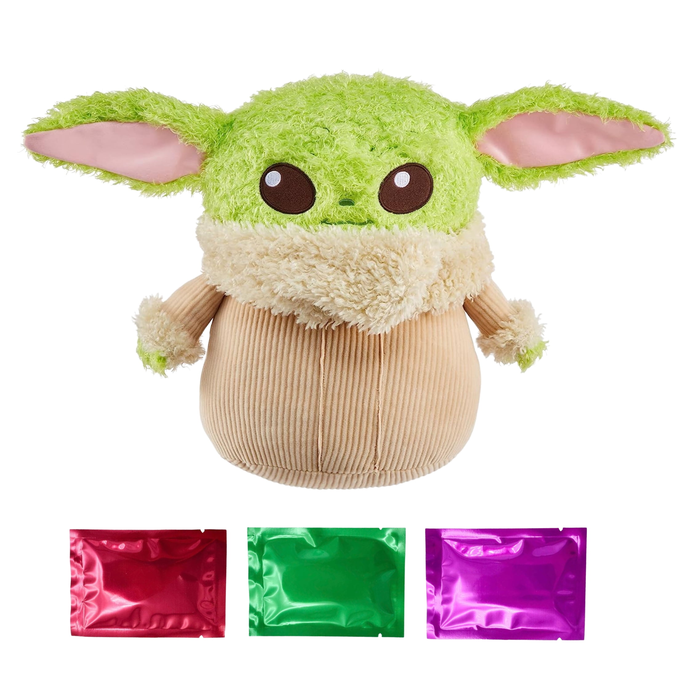 Star Wars Grogu Plush Toy 12 Inches Figure with Soft 'N Fuzzy Character