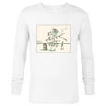 thumbnail image 1 of Star Wars Grogu R5-D4 Droid Holiday Tatooine Christmas Tree - Long Sleeve T-Shirt for Men - Customized-White, 1 of 5