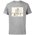 thumbnail image 1 of Star Wars Grogu R5-D4 Droid Holiday Tatooine Christmas Tree - Short Sleeve Cotton T-Shirt for Adults - Customized-Athletic Heather, 1 of 5