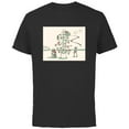 thumbnail image 1 of Star Wars Grogu R5-D4 Droid Holiday Tatooine Christmas Tree - Short Sleeve Cotton T-Shirt for Adults - Customized-Black, 1 of 5