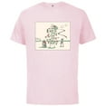 thumbnail image 1 of Star Wars Grogu R5-D4 Droid Holiday Tatooine Christmas Tree - Short Sleeve Cotton T-Shirt for Adults - Customized-Soft Pink, 1 of 5