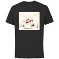 thumbnail image 1 of Star Wars Grogu R5-D4 Holiday Christmas Stormtrooper Snowman - Short Sleeve Cotton T-Shirt for Adults - Customized-Black, 1 of 5