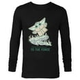 thumbnail image 1 of Star Wars Grogu Restore Balance to the Force - Long Sleeve T-Shirt for Men - Customized-Black, 1 of 5