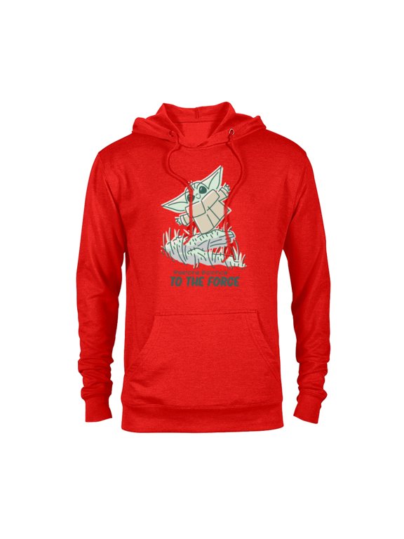 Grogu Restore Balance to the Force - Pullover Hoodie for Adults - Customized-Red