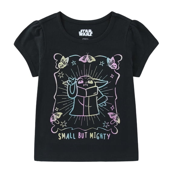 Star Wars Grogu Short Sleeve T-Shirt (Girls), Sizes 4-12
