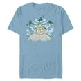 thumbnail image 1 of Star Wars Grogu Snack Time - Short Sleeve Blended T-Shirt for Adults - Customized-Ocean Blue, 1 of 5
