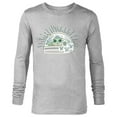 thumbnail image 1 of Star Wars Grogu Tap Mandalorian Starfighter - Long Sleeve T-Shirt for Men - Customized-Athletic Heather, 1 of 5
