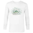 thumbnail image 1 of Star Wars Grogu Tap Mandalorian Starfighter - Long Sleeve T-Shirt for Men - Customized-White, 1 of 5