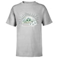 thumbnail image 1 of Star Wars Grogu Tap Mandalorian Starfighter - Short Sleeve T-Shirt for Kids - Customized-Athletic Heather, 1 of 5
