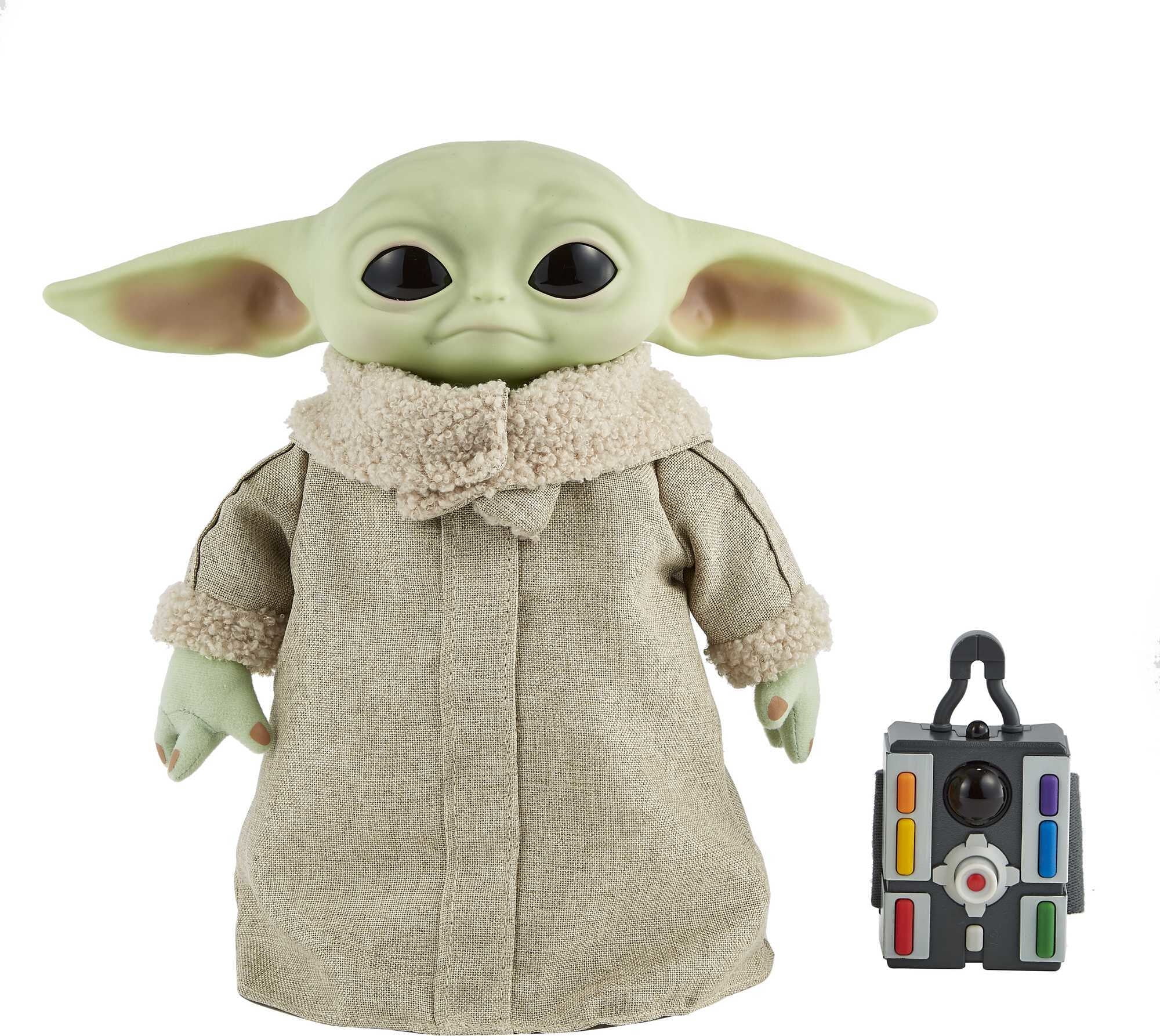 Star Wars Grogu, The Child, 12-in Plush Baby Yoda RC Toy