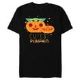 thumbnail image 1 of Star Wars Grogu The Cutest Pumpkin - Short Sleeve Blended T-Shirt for Adults - Customized-Black Snow Heather, 1 of 5