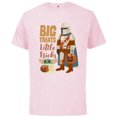 thumbnail image 1 of Star Wars Grogu The Mandalorian Halloween Big Treats - Short Sleeve Cotton T-Shirt for Adults - Customized-Soft Pink, 1 of 5