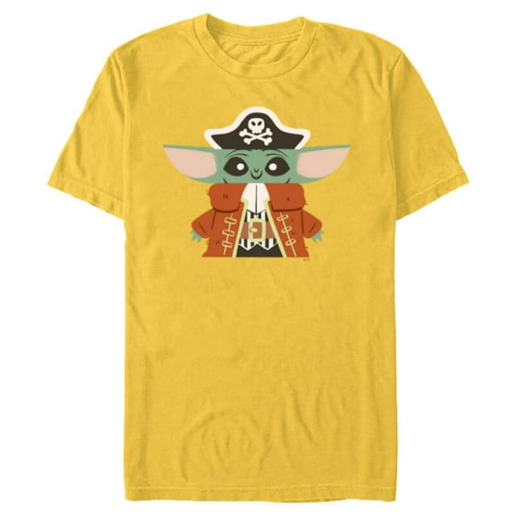 Star Wars Grogu The Mandalorian Halloween Pirate Costume - Short Sleeve Blended T-Shirt for Adults - Customized-Putty Snow Heather