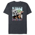 thumbnail image 1 of Star Wars Grogu The Mandalorian This is the Way Birthday Boy - Short Sleeve Blended T-Shirt for Adults - Customized-Navy Heather, 1 of 5