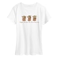 thumbnail image 1 of Star Wars - Grogu Use Force Tomorrow - Women's Short Sleeve Graphic T-Shirt, 1 of 4