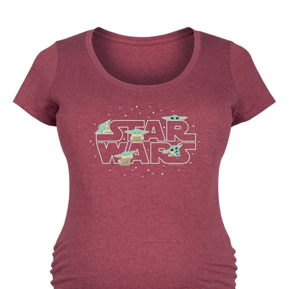 Star Wars - Grogu - Women's Maternity Scoop Neck Graphic T-Shirt