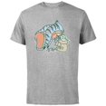 thumbnail image 1 of Star Wars Grogu and Ahsoka Tano Force Connection - Short Sleeve Cotton T-Shirt for Adults - Customized-Athletic Heather, 1 of 5