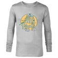 thumbnail image 1 of Star Wars Grogu and R2-D2 New Best Friends - Long Sleeve T-Shirt for Men - Customized-Athletic Heather, 1 of 5