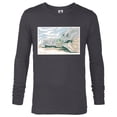 thumbnail image 1 of Star Wars Grogu and Rancor Nap Time - Long Sleeve T-Shirt for Men - Customized-Charcoal Heather, 1 of 5