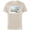 thumbnail image 1 of Star Wars Grogu and Rancor Nap Time - Short Sleeve Cotton T-Shirt for Adults - Customized-Natural, 1 of 5