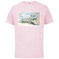 thumbnail image 1 of Star Wars Grogu and Rancor Nap Time - Short Sleeve Cotton T-Shirt for Adults - Customized-Soft Pink, 1 of 5