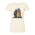 thumbnail image 1 of Star Wars - Luke, Leia, Yoda Group - Juniors Fitted Tee, 1 of 5