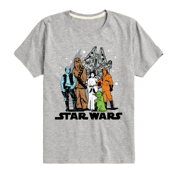 Star Wars - Luke and Friends Group - Toddler And Youth Short Sleeve Tee