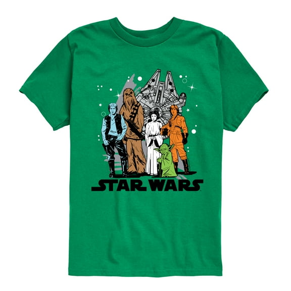Star Wars - Luke and Friends Group - Toddler And Youth Short Sleeve Tee