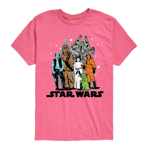 Star Wars - Luke and Friends Group - Toddler And Youth Short Sleeve Tee
