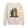 thumbnail image 1 of Star Wars - Luke, Leia, Yoda Group - Women's French Terry Pullover Sweatshirt, 1 of 5