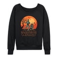 thumbnail image 1 of Star Wars - C3PO & R2D2 Halloween Scene - Women's French Terry Long Sleeve Shirt, 1 of 4