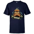 thumbnail image 1 of Star Wars Halloween Stormtrooper Jack-o’-Lantern Pumpkin - Short Sleeve T-Shirt for Kids - Customized-Athletic Navy, 1 of 5