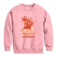 thumbnail image 1 of Star Wars - Han Chewie Boys' Graphic Long Sleeve Fleece Sweatshirt, 1 of 3