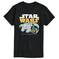 thumbnail image 1 of Star Wars - Han Chewy Millennium Falcon - Men's Short Sleeve Tee, 1 of 4