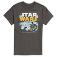 thumbnail image 1 of Star Wars - Han Chewy Millennium Falcon - Men's Short Sleeve Tee, 1 of 4