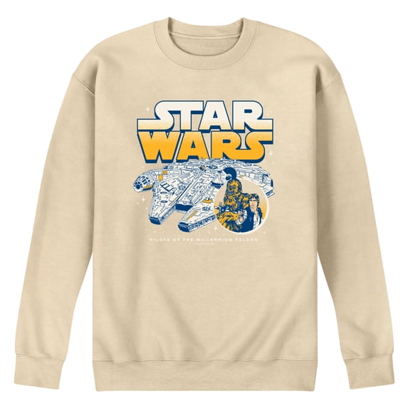 Star Wars - Han Chewy Millennium Falcon - Men's Crew Fleece Sweatshirt